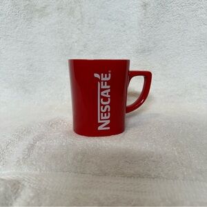 Nescafe Red Cup Mug‎ Coffee Ceramic Collectible 12oz